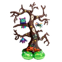 Globo gigante con base de árbol Halloween de 111 x 157 cm - Anagram