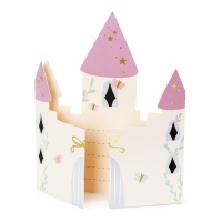 Invitaciones de Castillo de Princesa - 6 unidades