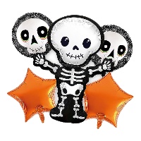 Bouquet de Esqueleto Halloween - 5 unidades