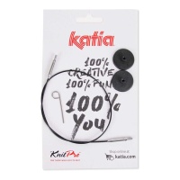 Cable intercambiable para aguja circular giratorio de 40 a 100 cm - Katia