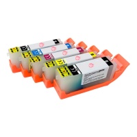 Pack cartuchos de limpieza tinta comestible de colores 570/571 - 5 unidades