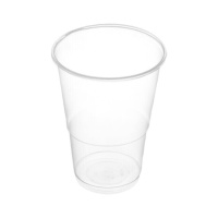 Vasos de 350 ml de plástico transparente - 15 unidades