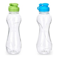 Botella de 0,60 L de plástico de colores surtidos - 1 unidad