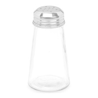 Salero de cristal cónico