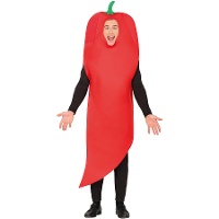 Disfraz de chili para adulto