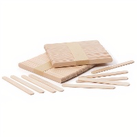 Palos de madera para polos de 11,3 cm - Decora - 100 unidades