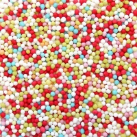 Sprinkles de perlas mini multicolor de 80 gr - PME