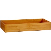 Organizador de 30 x 15 cm de bambú apilable