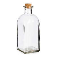 Frasco de 0,75 L con tapón de corcho