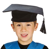 Birrete de graduado infantil - 53 cm