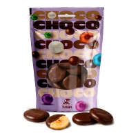 Plátano recubierto de chocolate con leche - 140 gr