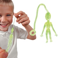 Alien de silicona para lanzar