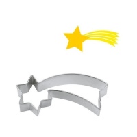 Cortador de estrella fugaz de 9 x 4 cm