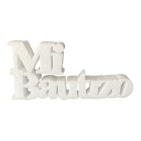 Figura de corcho Mi bautizo de 30 x 15 cm