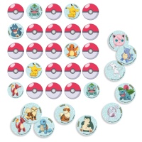 Juego de memoria Pokemon - 32 piezas
