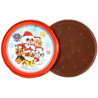 Moneda de chocolate de Patrulla Canina de 9,5 cm de 50 gr