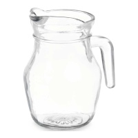 Jarra de 0,5 L transparente con asa