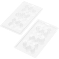 Molde de muñeco de jengibre para cápsulas para chocolate 3D de 28 x 15,5 x 2,3 cm - Wilton - 2 piezas