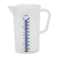 Jarra medidora de 1 L de plástico - Decora