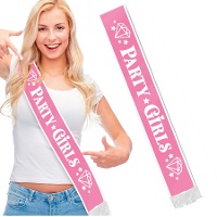 Banda de Party Girls rosa