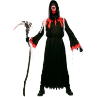 Disfraz de muerte cíclope rojo para adulto