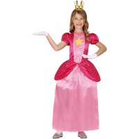Disfraz de princesa de videojuego para niña