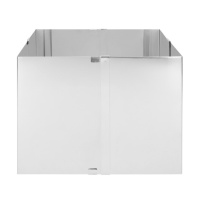 Molde cuadrado de 16 x 16 x 20 cm hasta 28 x 28 x 20 cm ajustable - Cake Masters