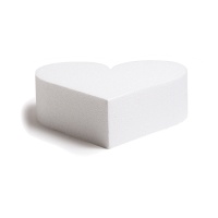 Corazón de corcho de 20 x 7,5 x 7,5 cm
