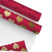 Papel de regalo Love dreams de 2 x 0,70 m - 1 unidad