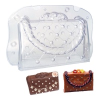 Molde 3D de bolso de policarbonato - 1 cavidad
