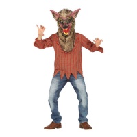 Disfraz de lobo para niño