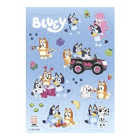 Obleas comestibles recortables de Bluey - 8 unidades