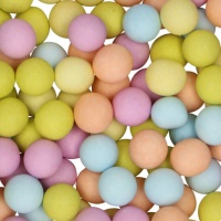 Bolas de chocolate de colores pasteles de 70 gr