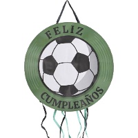 Piñata de Fútbol de cumpleaños de 49 x 40 cm