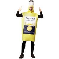 Disfraz de botella de cerveza cogorcita