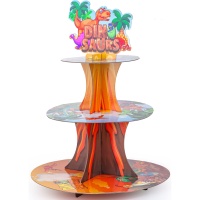 Soporte para cupcakes de Dinosaurios