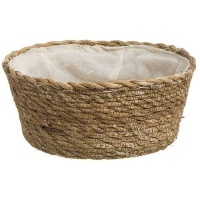 Cesta redonda Alga de 20 x 20 x 8 cm - DCasa