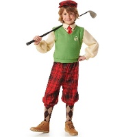 Disfraz de jugador de golf para niño