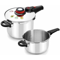 Set de olla rápida de 4 y 6 L Selecta - Monix