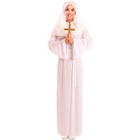 Disfraz de novicia religiosa para mujer