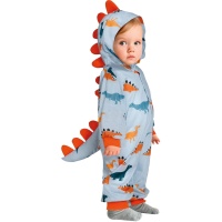 Disfraz de dinosaurio pijama para bebé