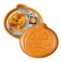 Molde de calabaza de aluminio de 30 x 5 cm - Decora