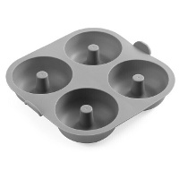 Molde de19 x 19 x 5,5 cm para freidora de aire para roscas con 4 compartimentos