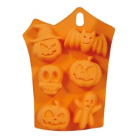 Molde de figuras tenebrosas de 23 x 15 cm - 6 cavidades