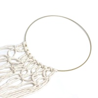 Aro metálico dorado de 40 cm - Casasol