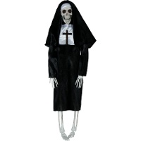 Colgante de monja esqueleto del terror de 40 cm