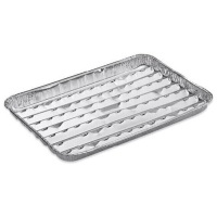 Envase de 34,4 x 22,5 cm desechable rectangular