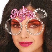 Gafas de bride to be con diamante y brillantes