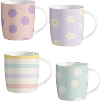 Taza de 350 ml Basics Pastel - 1 unidad