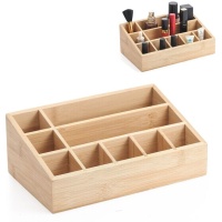 Organizador de maquillaje de 23,5 x 14,5 x 9,7 cm